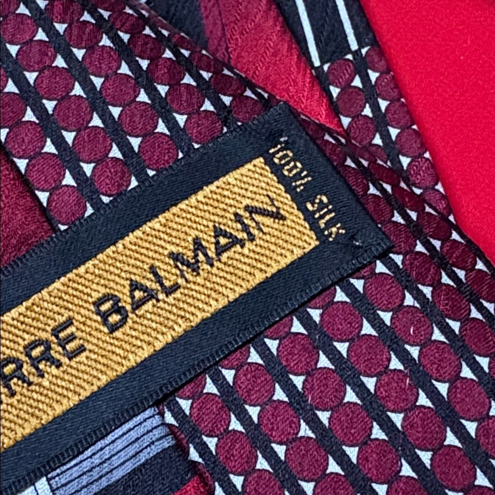 Pierre Balmain vintage silk tie! - Picture 6 of 6